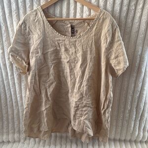 Flax Linen Top